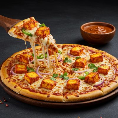 Paneer Tandoori Pizza